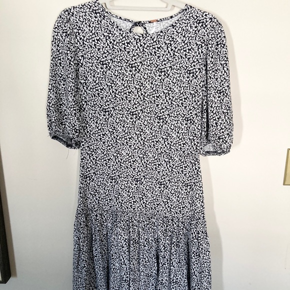 Free People Dancing in the Dark open back mini dress MED - Picture 4 of 7